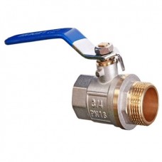 Кран шаровой ручка Ledeme L202-1/2MF 1/2", нар-вн, (20/120)