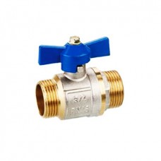 Кран шаровой бабочка Ledeme L213-3/4MM 3/4", нар-нар, (16/96)