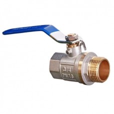 Кран шаровой ручка Ledeme L202-1MF 1", нар-вн, (10/60)