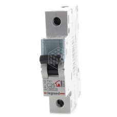 Выключатель автоматический Legrand ТХ3 404030, 1 п, 25 А, 6 кА, С, (10/100)