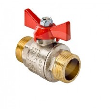 Кран шаровой 1/2 нар-нар бабочка BASE Valtec