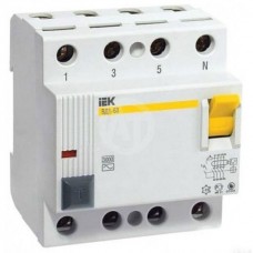 Устройство защитного отключения IEK ВД1-63 MDV10-4-050-030