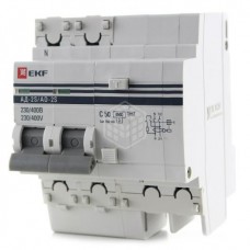 Дифференциальный автомат EKF АД-2 PROxima DA2-50-100S-pro