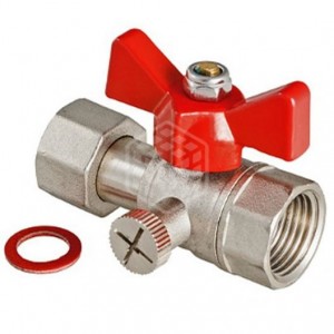 Кран шаровой для подключения манометра Valtec, 1/2"х1/2", внутренняя резьба Кран шаровой для подключения манометра Valtec, 1/2"х1/2", внутренняя резьба