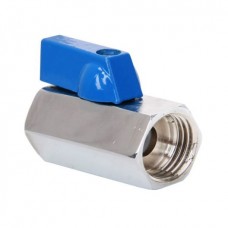 Кран шаровой Ledeme MINI L241-1/2FF 1/2", вн-вн, (30/180)