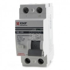 Устройство защитного отключения‎ EKF PROxima ВД-100 elcb-2-40-30-em-pro