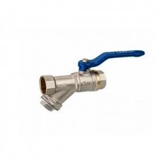 Кран шаровой ручка со встроенным фильтром Ledeme L221-3/4FF 3/4", (8/64)