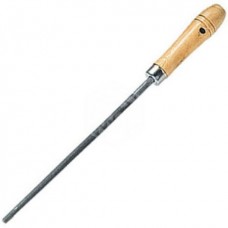 Напильник Сибртех, круглый, деревянная ручка, 150 мм