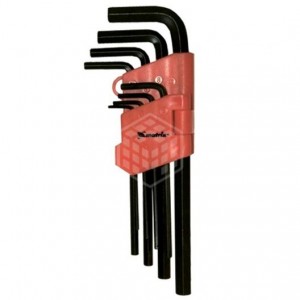 Набор удлинённых имбусовых ключей Matrix, 1,5-10 мм, 9 шт.