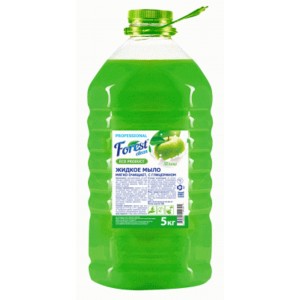 Жидкое мыло  Forest сlean  Яблоко, 5 литров, ПЭТ