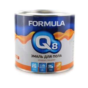 FORMULA Q8 Эмаль ПФ 266 красно-коричневая 1,9 кг (3/6)