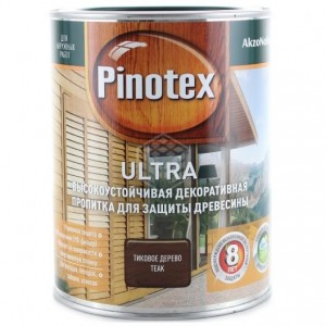 Пропитка Pinotex Ultra, № 03 тик, 1 л