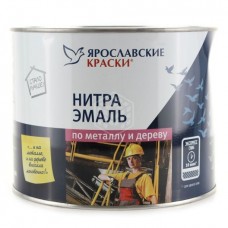 Эмаль Ярославские краски НЦ 132 белая 1,7 кг