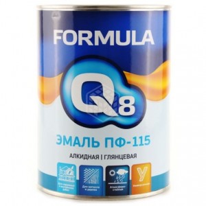 Эмаль Formula Q8 ПФ 115, голубая, 0,9 кг