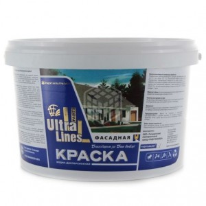 Краска Радуга ВД-АК "Ultralines" фасадная 3 кг