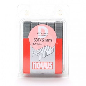 Скобы Novus 53F/6 <1200 шт> Скобы Novus 53F/6 <1200 шт>