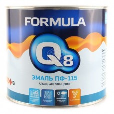 Эмаль Formula Q8 ПФ 115 серая 1,9 кг