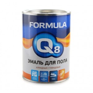 FORMULA Q8 Эмаль ПФ 266 желто-коричневая 0,9 кг (7/14)